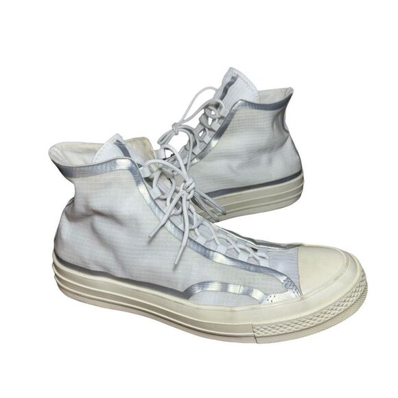 Men’s Converse all star sneakers size 9 women’s 11 white - Picture 3 of 5